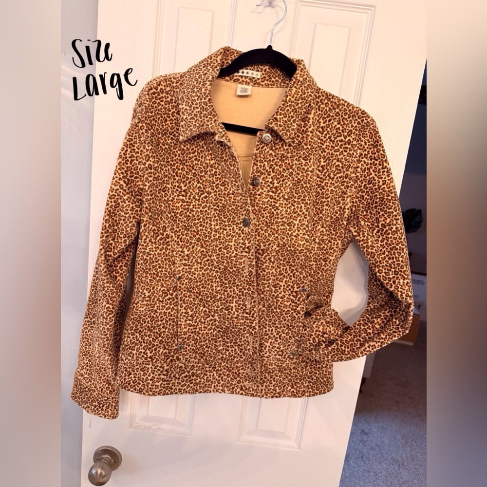 Leopard Print Women's Jacket
